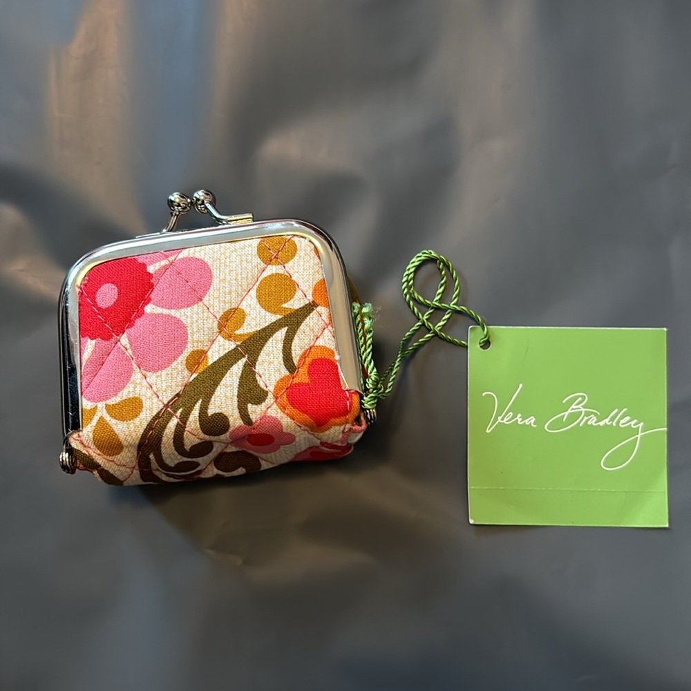 NWT Vera Bradley Contact Case Holder Bag